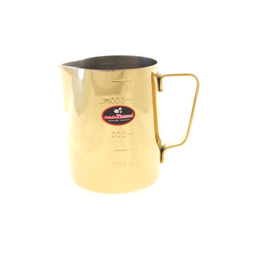Milk Jug 360ml Gold - Tiamo