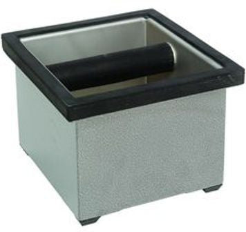 Coffee Knockout Bin, Square, Stainess, Box Set - Rattleware