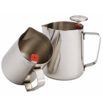 Milk Jug, 600ml, with Thermometer Clip - Rattleware