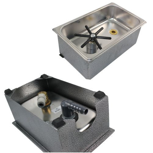 Milk Jug Rinser, Bench Top, Long - Espresso Parts
