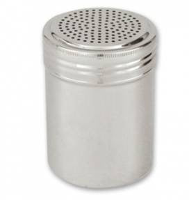 Cocoa Shaker, Stainless Steel, Coarse