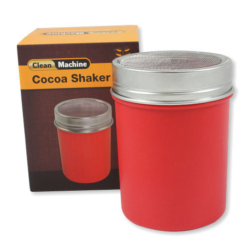 Clean Machine Cocoa Shaker - Red