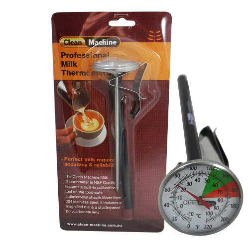 Clean Machine Professional Milk Thermometer - Short