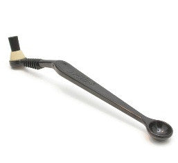 Group Head Brush, Scoop & Brush, Black, 1 Brush - Pallo