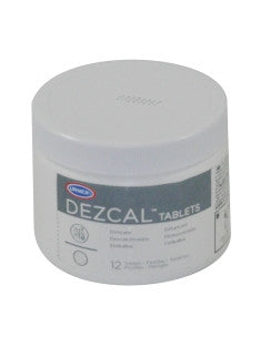 DEZCAL Coffee Machine Descaler Tablets, 12 Pack - Urnex