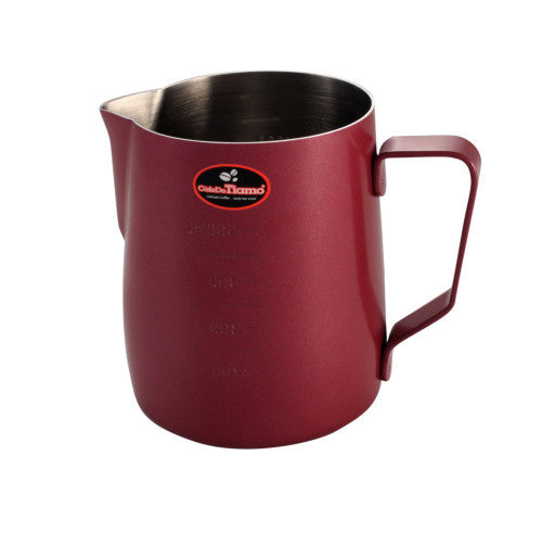 Milk Jug 600ml Red - Tiamo