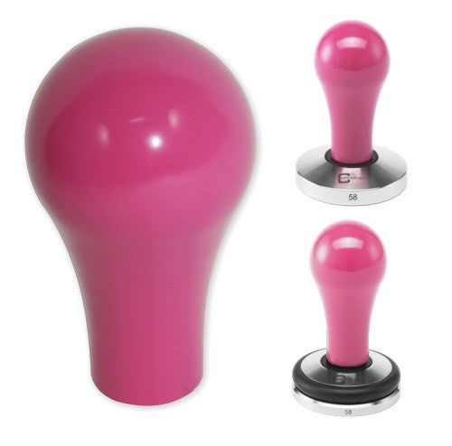 Coffee Tamper Handle, Pop Pink - Concept-Art