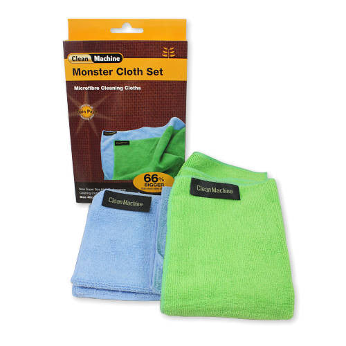 Monster Cloth, 2 Pack - Clean Machine