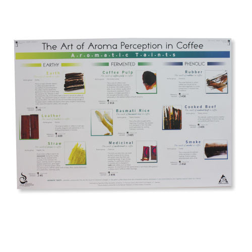 Art of Aroma Taints Poster - SCAA