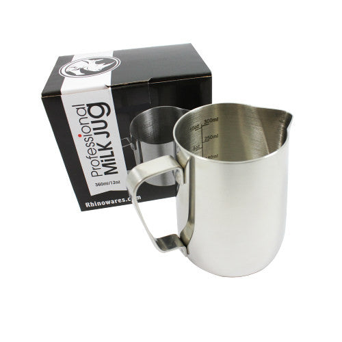 Rhinowares Professional Milk Jug 360ml (12oz)